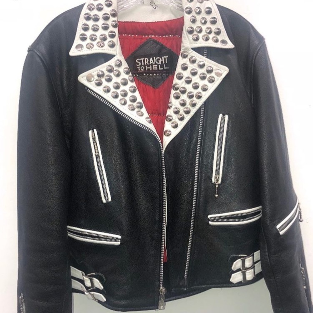 ONE OF A KIND! Custom leather jacket